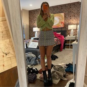 MOTEL ROCKS patterned skirt